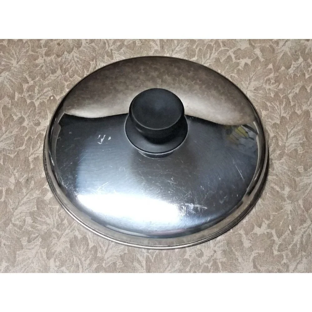 Vintage pan LID ONLY Stainless Steel 7-3/4